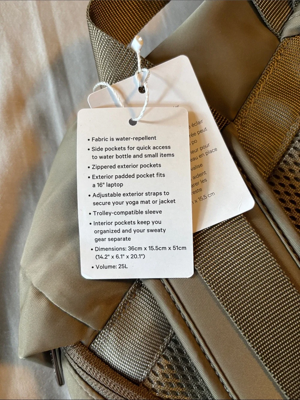 Lululemon 25L Wunderlust Backpack